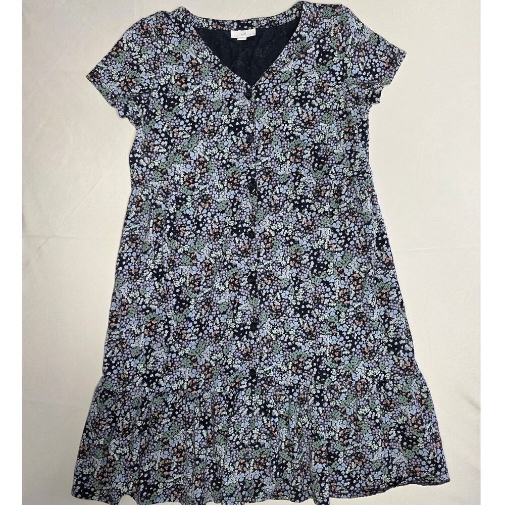J. Jill knit floral dress Size XS